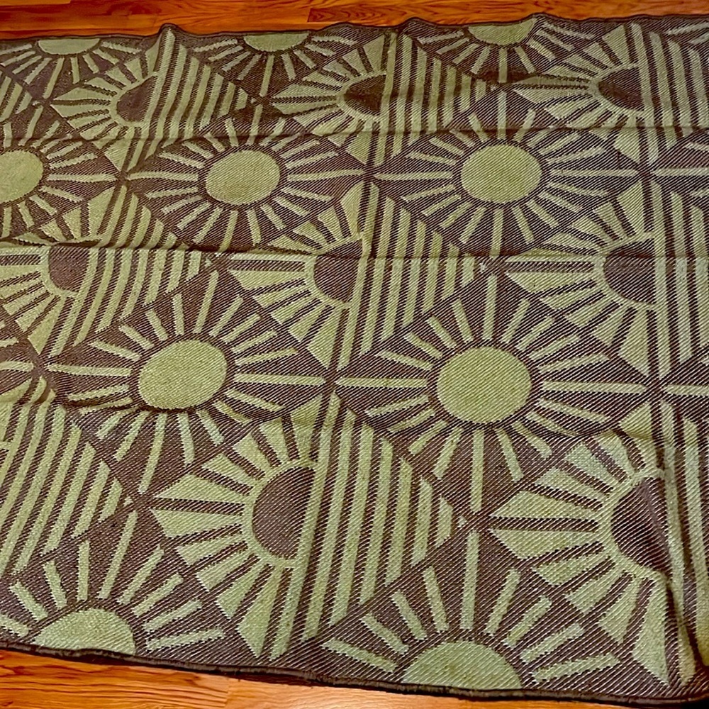 Urban Outfitters Sun Geo Indoor/Outdoor Rug 5’ x 7’ NWT - Picture 5 of 15